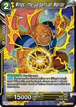 DB3-095 Wings, the Gargantuan Warrior