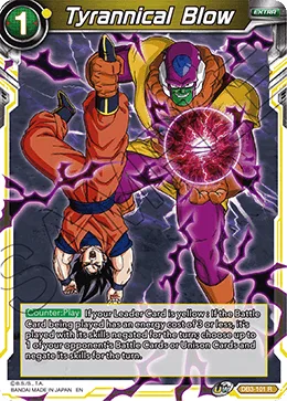 DB3-101 Tyrannical Blow