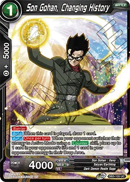DB3-105 Son Gohan, Changing History