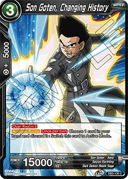 DB3-106 Son Goten, Changing History