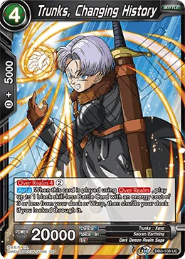 DB3-108 Trunks, Changing History