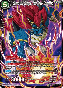 DB3-109 Demon God Demigra, True Power Unleashed