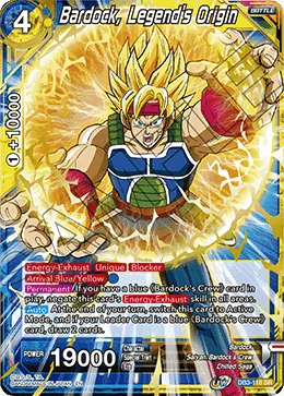 DB3-118 Bardock, Legend's Origin