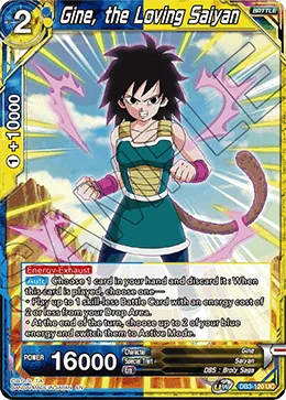 DB3-120 Gine, the Loving Saiyan