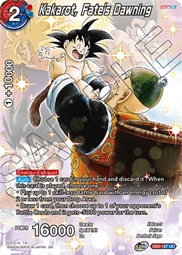 DB3-127 Kakarot, Fate's Dawning (Promo)