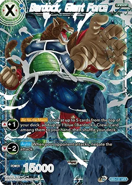 DB3-137 Bardock, Giant Force