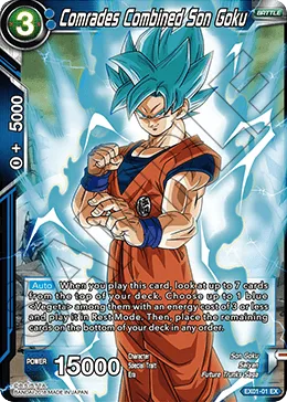 EX01-01 Comrades Combined Son Goku