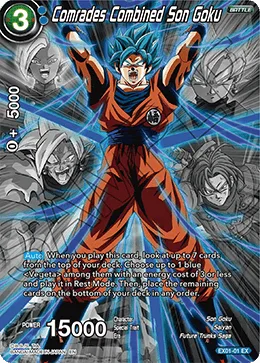 EX01-01 Comrades Combined Son Goku (Promo)
