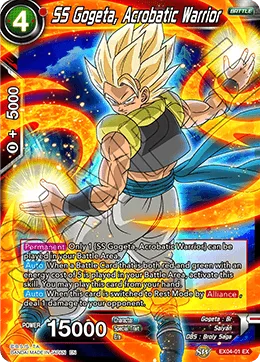 EX04-01 SS Gogeta, Acrobatic Warrior
