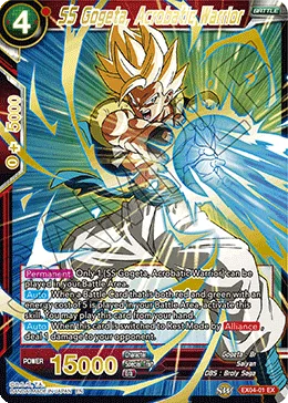 EX04-01 SS Gogeta, Acrobatic Warrior (Promo)