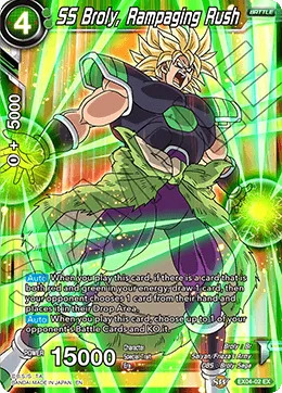 EX04-02 SS Broly, Rampaging Rush