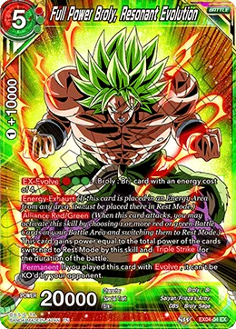EX04-04 Full Power Broly, Resonant Evolution