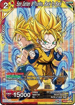 EX09-05 Son Goten & Trunks, Back to Back