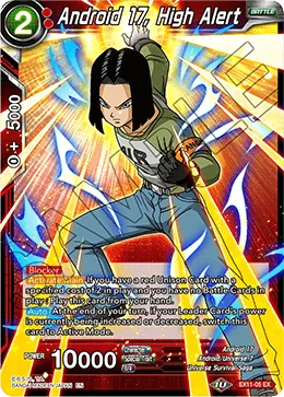 EX11-05 Android 17, High Alert