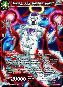 EX11-06 Frieza, Fair-Weather Fiend