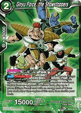 EX14-03 Ginyu Force, the Showstoppers