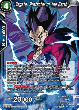 EX15-02 Vegeta, Protector of the Earth