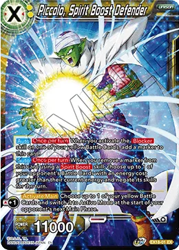 EX18-01 Piccolo, Spirit Boost Defender