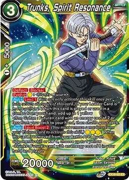 EX18-03 Trunks, Spirit Resonance