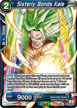 XD1-04 Sisterly Bonds Kale