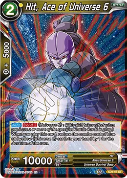 XD1-05 Hit, Ace of Universe 6