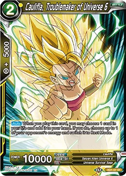 XD1-07 Caulifla, Troublemaker of Universe 6