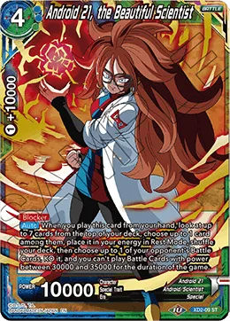 XD2-09 Android 21, the Beautiful Scientist