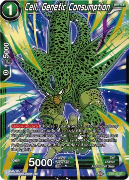 XD3-02 Cell, Genetic Consumption