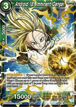 XD3-03 Android 18, Imminent Danger