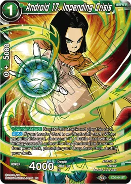 XD3-04 Android 17, Impending Crisis