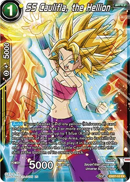 EX07-10 SS Caulifla, the Hellion