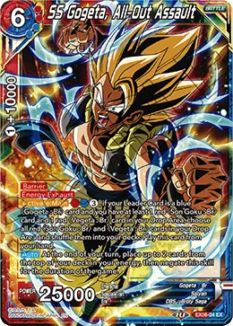EX08-04 SS Gogeta, All-Out Assault