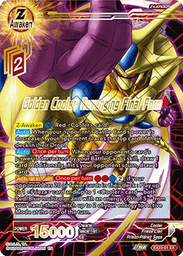 EX23-01 Golden Cooler, Revenging Final Form