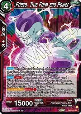 EX23-04 Frieza, True Form and Power