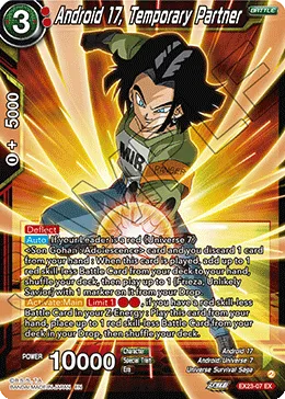EX23-07 Android 17, Temporary Partner