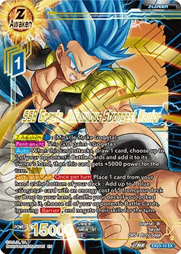 EX23-10 SSB Gogeta, Miraculous Strongest Warrior