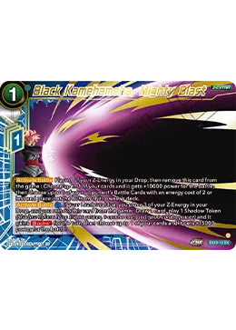 EX23-12 Black Kamehameha, Mighty Blast