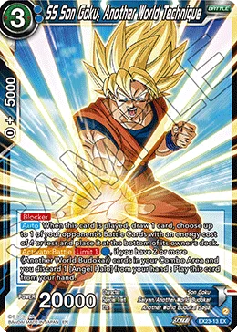 EX23-13 SS Son Goku, Another World Technique