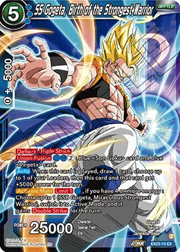 EX23-15 SS Gogeta, Birth of the Strongest Warrior