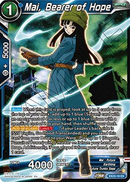 EX23-18 Mai, Bearer of Hope