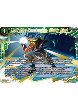 EX23-21 Limit Ultra Kamehameha, Mighty Blast