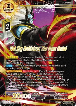 EX23-37 Dark King Mechikabura, Time Power Revival