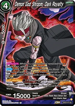 EX23-41 Demon God Shroom, Dark Royalty