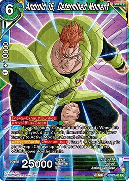 EX23-46 Android 16, Determined Moment