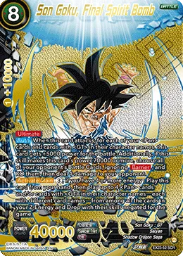 EX23-52 Son Goku, Final Spirit Bomb