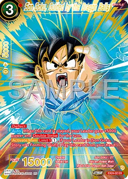 EX24-02 Son Goku, Guided by the Dragon Balls