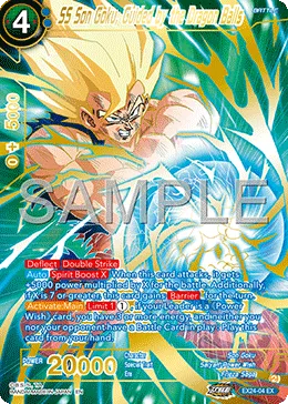 EX24-04 SS Son Goku, Guided by the Dragon Balls