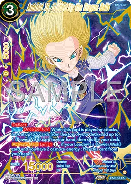 EX24-06 Android 18, Guided by the Dragon Balls