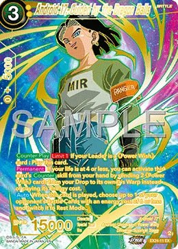 EX24-11 Android 17, Guided by the Dragon Balls