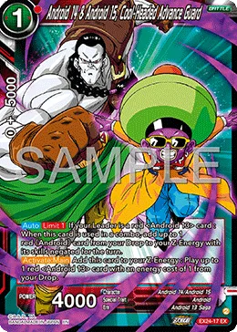 EX24-17 Android 14 & Android 15, Cool-Headed Advance Guard